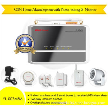Hot GPRS Security Alarm System with MMS & Photo-Taking (YL-007M8A)